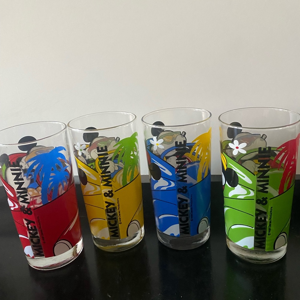 1980’s Mickey & Minnie Miami Vice Glasses